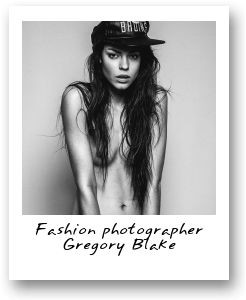Fashion photographer Gregory Blake