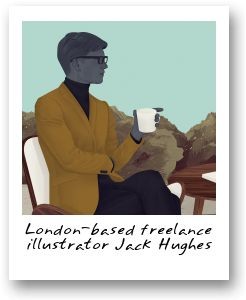 London-based freelance illustrator Jack Hughes