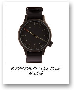 KOMONO ‘The One’ Watch