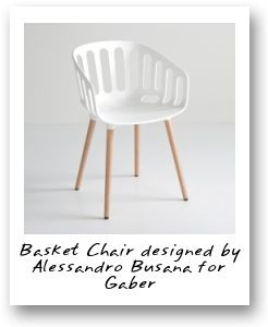 Basket Chair designed by Alessandro Busana for Gaber