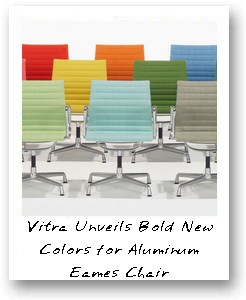 Vitra Unveils Bold New Colors for Aluminum Eames Chair