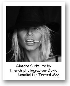 Gintare Sudziute by French photographer David Benoliel for Treats! Magazine