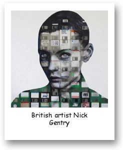 British artist Nick Gentry