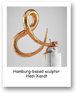 Hamburg-based sculptor Hedi Xandt