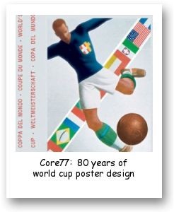 Core77: 80 years of world cup poster design 