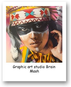 Graphic art studio Brain Mash