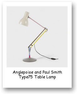 Anglepoise and Paul Smith Type75 Table Lamp
