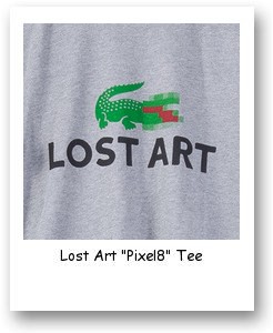 Lost Art "Pixel8" Tee