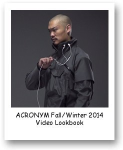 ACRONYM Fall/Winter 2014 Video Lookbook