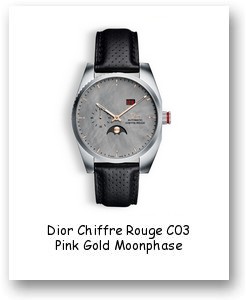 Dior Chiffre Rouge C03 Pink Gold Moonphase