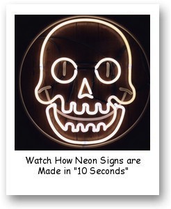 Watch How Neon Signs are Made in "10 Seconds"