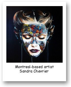 Montreal-based artist Sandra Chevrier