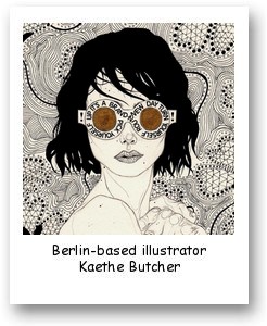 Berlin-based illustrator Kaethe Butcher