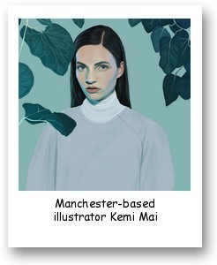 Manchester-based illustrator Kemi Mai