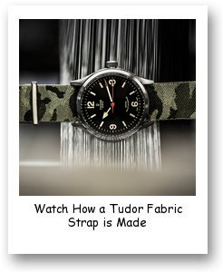 Watch How a Tudor Fabric Strap is Made