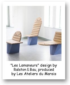 "Les Lamaneurs" design by Ralston & Bau, produced by Les Ateliers du Marais