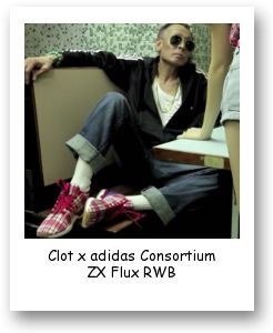 Clot x adidas Consortium ZX Flux RWB