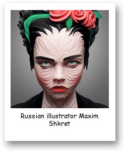 Russian illustrator Maxim Shkret