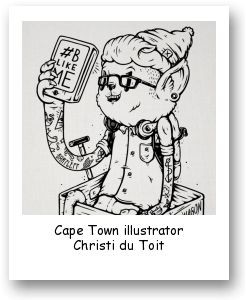 Cape Town illustrator Christi du Toit