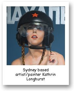 Sydney based artist/painter Kathrin Longhurst