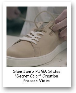 Slam Jam x PUMA States "Secret Color" Creation Process Video