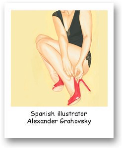 Spanish illustrator Alexander Grahovsky