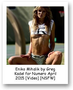 Eniko Mihalik by Greg Kadel for Numero April 2015