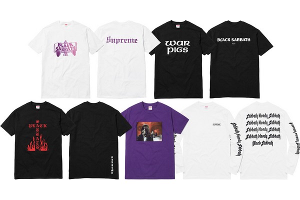 Supreme x Black Sabbath Collection