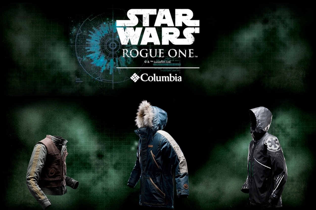 Columbia star wars rogue on sale one