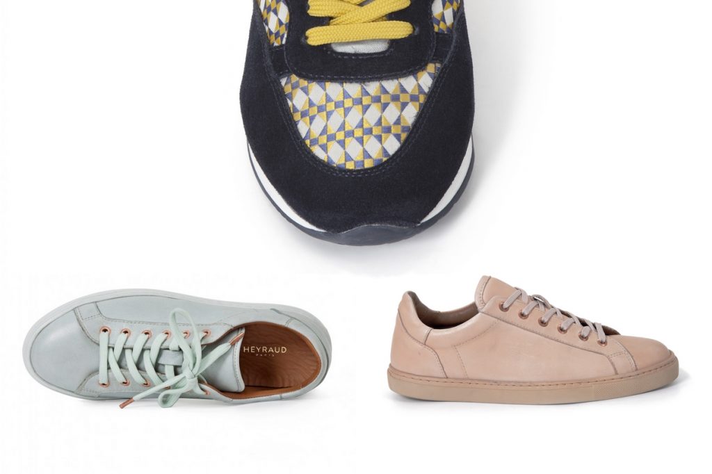 Les sneakers au style chic et sportif d'Heyraud pour cette saison