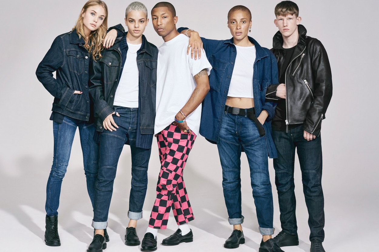 campagne-automne-hiver-2017-g-star-raw-x-pharrell-x-adwoa-aboah