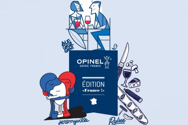 Ale Giorgini, Jeremyville & Rylsee x Opinel Édition "France!"