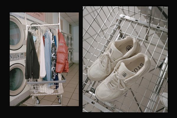 Collaboration Stüssy x New Balance 990v4 "Cream"