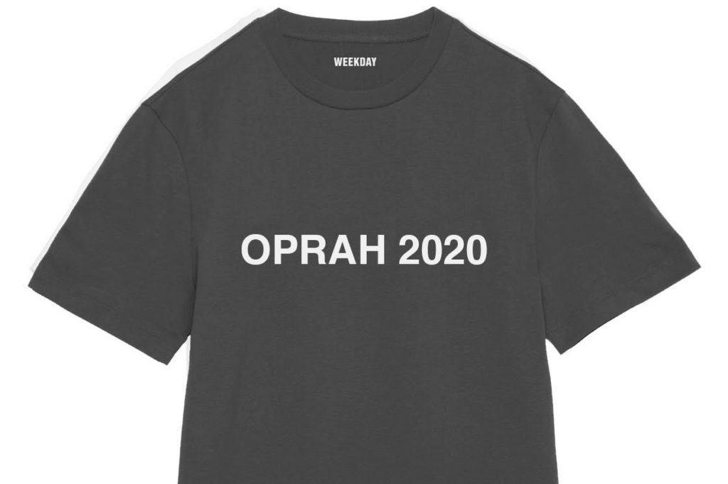 T-shirt Weekday "Oprah 2020"