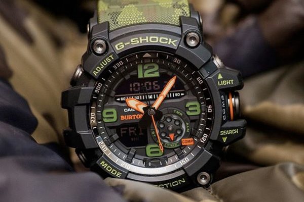 Burton Snowboards x G-Shock Mudmaster