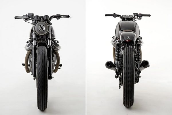 Honda CX500 Black par X-Axis