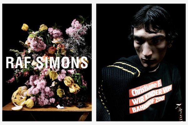 Campagne Raf Simons Automne/Hiver 2018