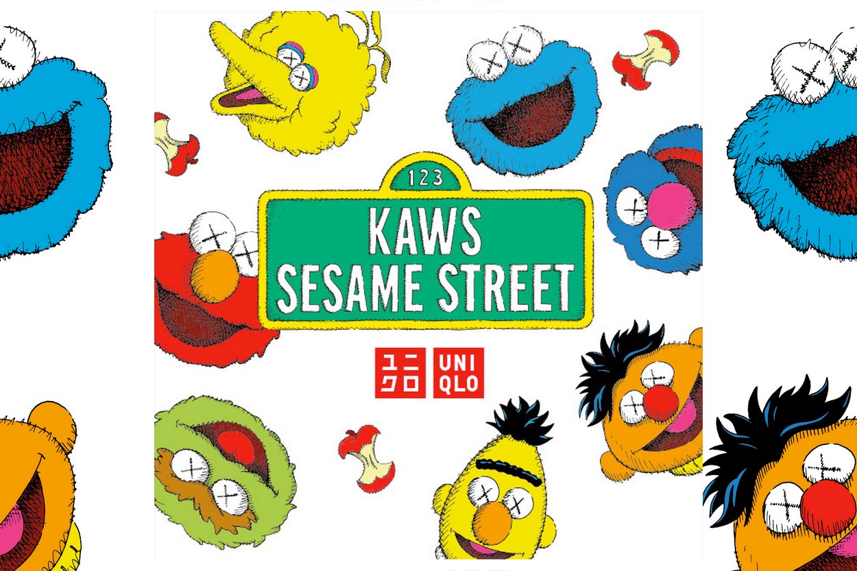 Collection KAWS x "Sesame Street" Uniqlo UT | Viacomit