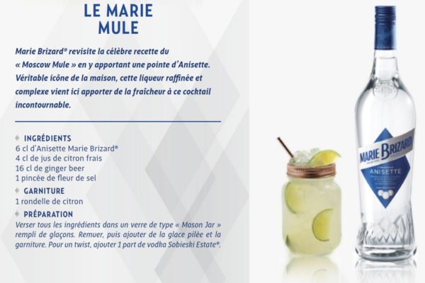Les cocktails signature de l'été par Marie Brizard