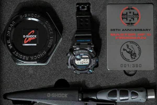Coffret collector G-Shock Frogman GWF-D1000B-1LTD "35th Anniversary"