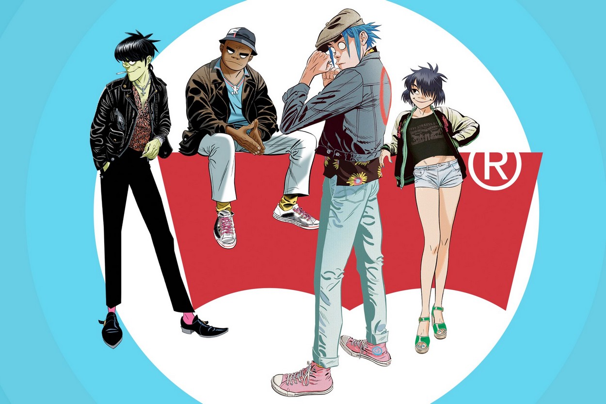 Levi's gorillaz clearance collab