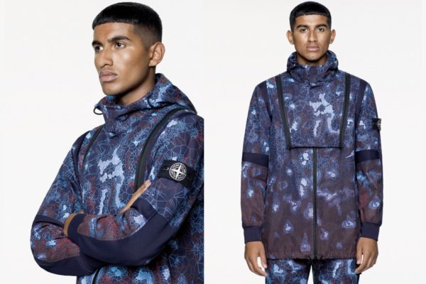 Stone Island "Printed Heat Reactive Thermosensitive Fabric" Printemps/Été 2019