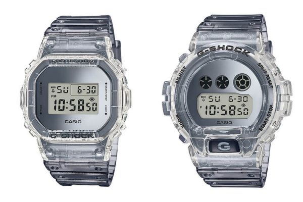 Montres édition limitée G-Shock Super Clear Skeleton Series