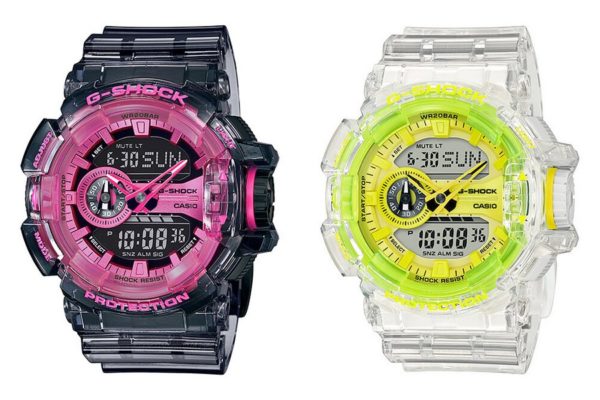 Montres édition limitée G-Shock Super Clear Skeleton Series