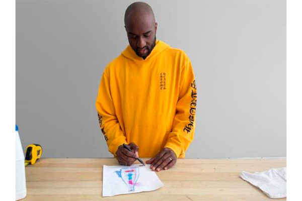 Virgil Abloh x Evian "Make A Rainbow"