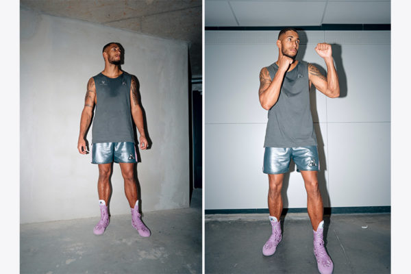 Le coq sportif signe une sneakers de boxe en collaboration avec Patou