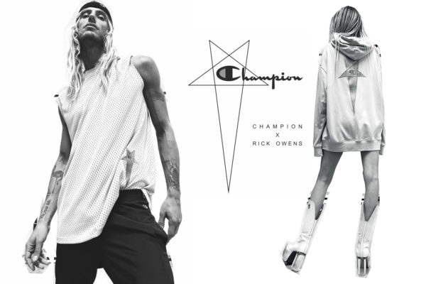 Collection Rick Owens x Champion