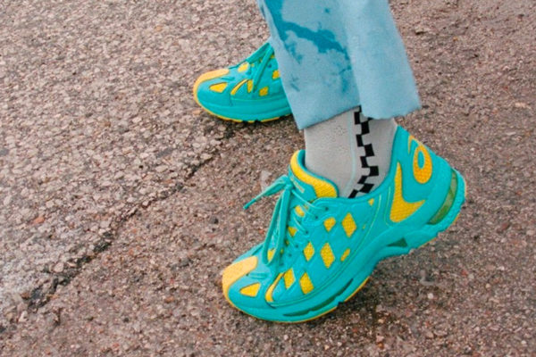 Kiko Kostadinov x ASICS GEL-Kiril "Ice Mint/Vibrant Yellow"
