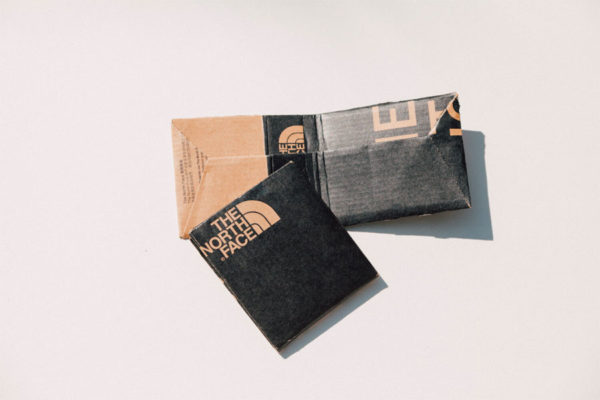 Créez votre propre portefeuille en carton The North Face avec Fuyuki Shimazu