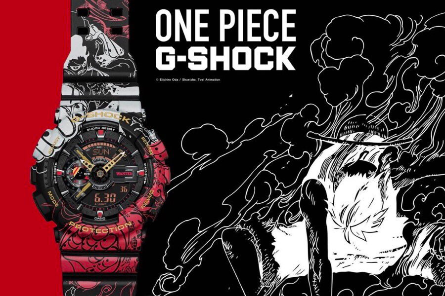 G-Shock dévoile les collaborations Dragon Ball Z et One Piece